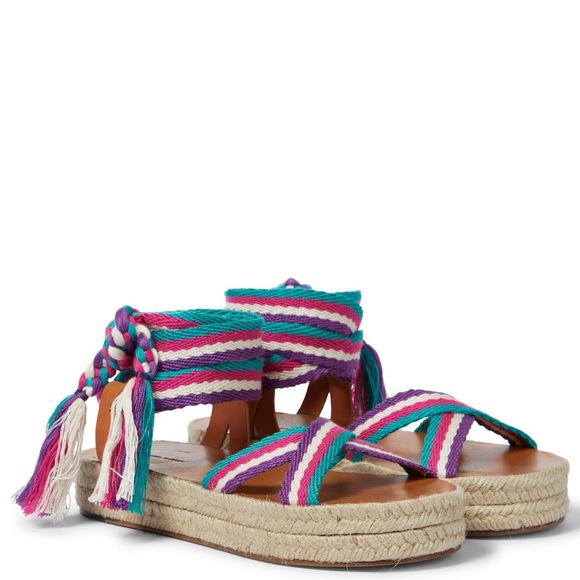 Isabel Marant Malay Sandals in multi color new with box - Picture 8 of 13